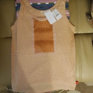 NWT J.CREW SEQUIN PANEL TANK